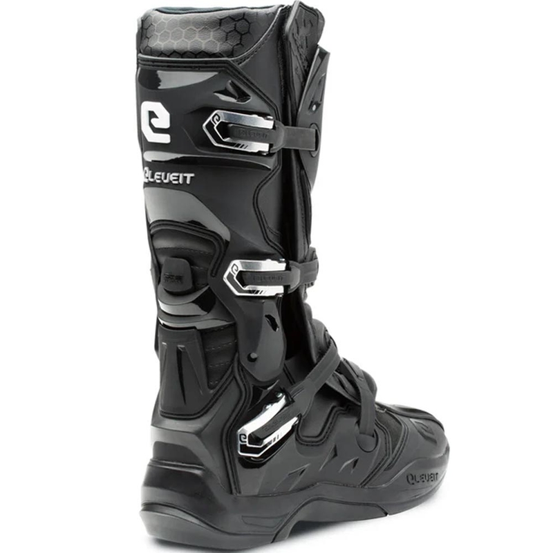 Ghete motocross Eleveit X-Legend EVO negru-negru