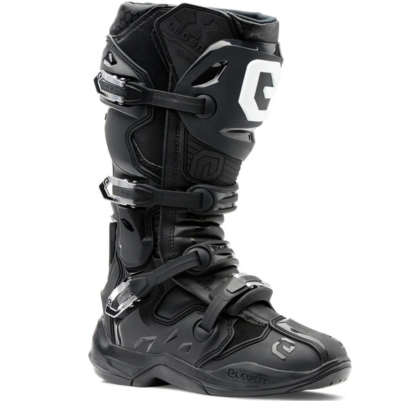 Ghete motocross Eleveit X-Legend EVO negru-negru