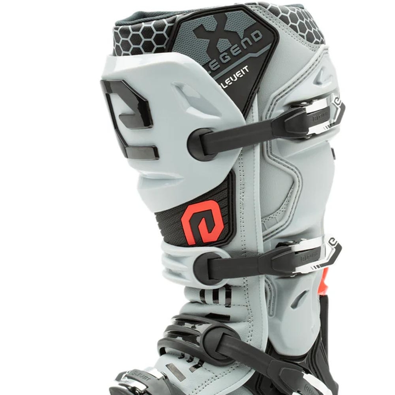 Ghete motocross Eleveit X-Legend EVO negru-gri