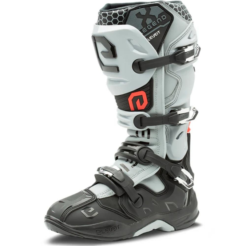Ghete motocross Eleveit X-Legend EVO negru-gri