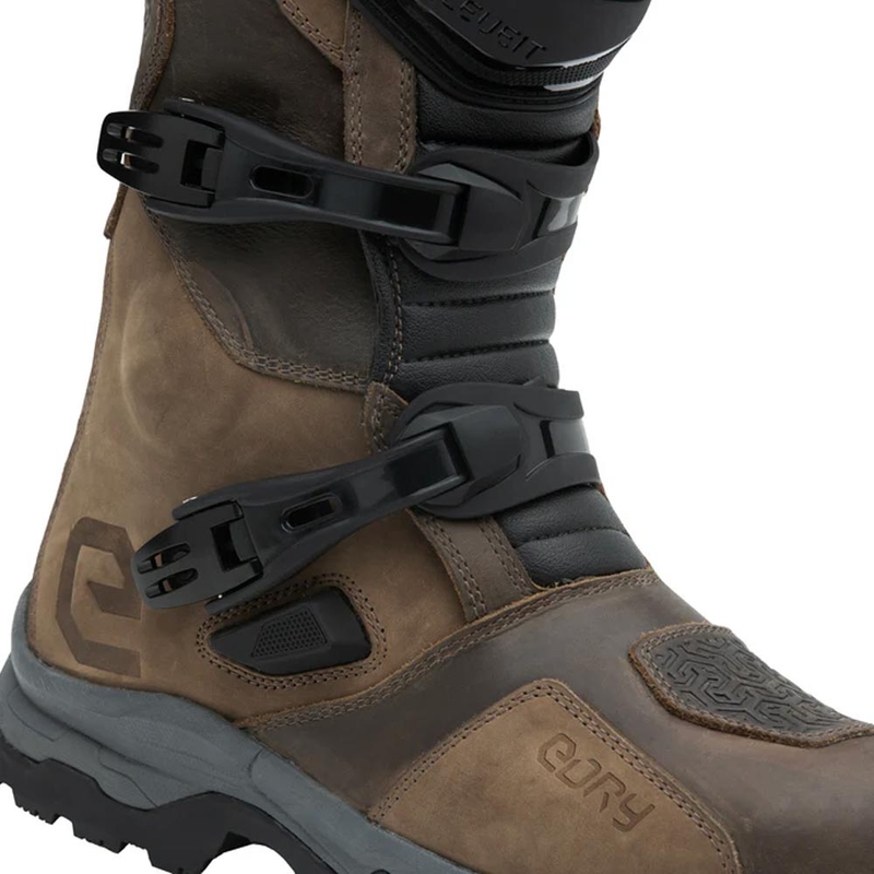 Ghete moto Eleveit X Land ADV E-Dry maro