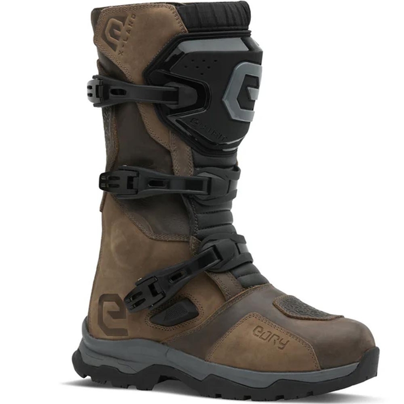 Ghete moto Eleveit X Land ADV E-Dry maro