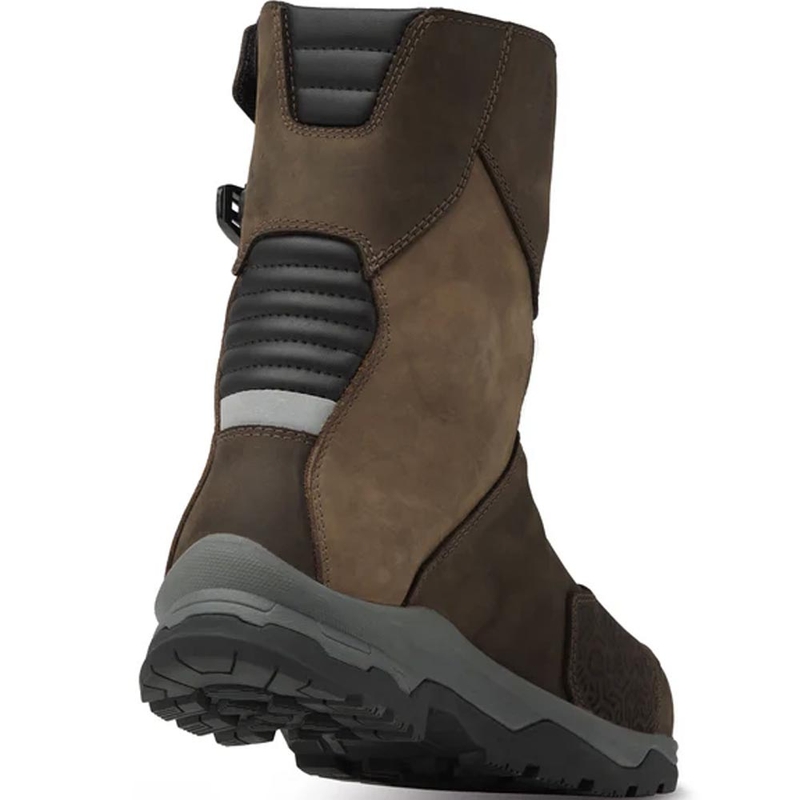 Ghete moto Eleveit X Land ADV Low E-Dry maro