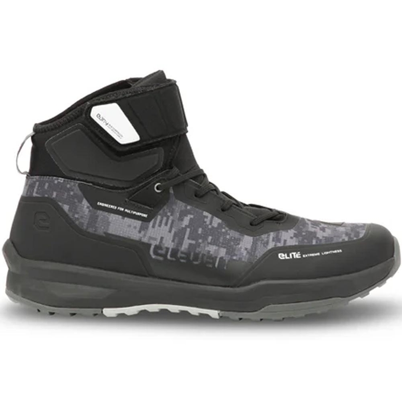 Ghete moto Eleveit STRATOS E-Dry negre-camo