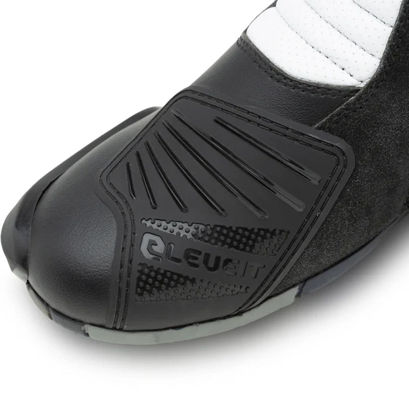 Ghete motociclete Eleveit ST-01 negru-alb