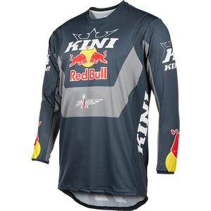 Tricou motocross KINI Red Bull MXC 1.0 antracit