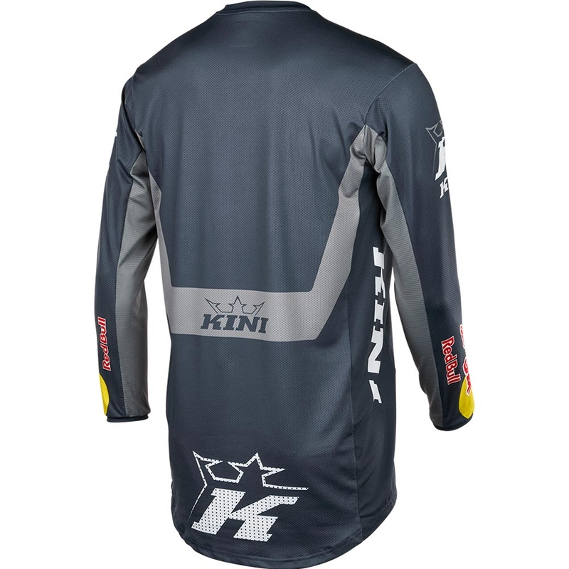 Tricou motocross KINI Red Bull MXC 1.0 antracit