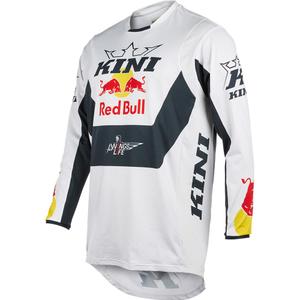 Tricou motocross KINI Red Bull MXC 1.0 alb