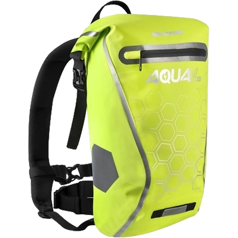 Rucsac impermeabil Oxford AQUA V20 fluo yellow 20 l