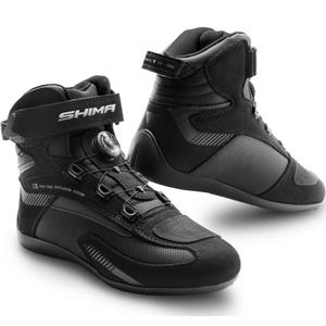 Ghete de motocicletă pentru femei Shima Exo negru-negru
