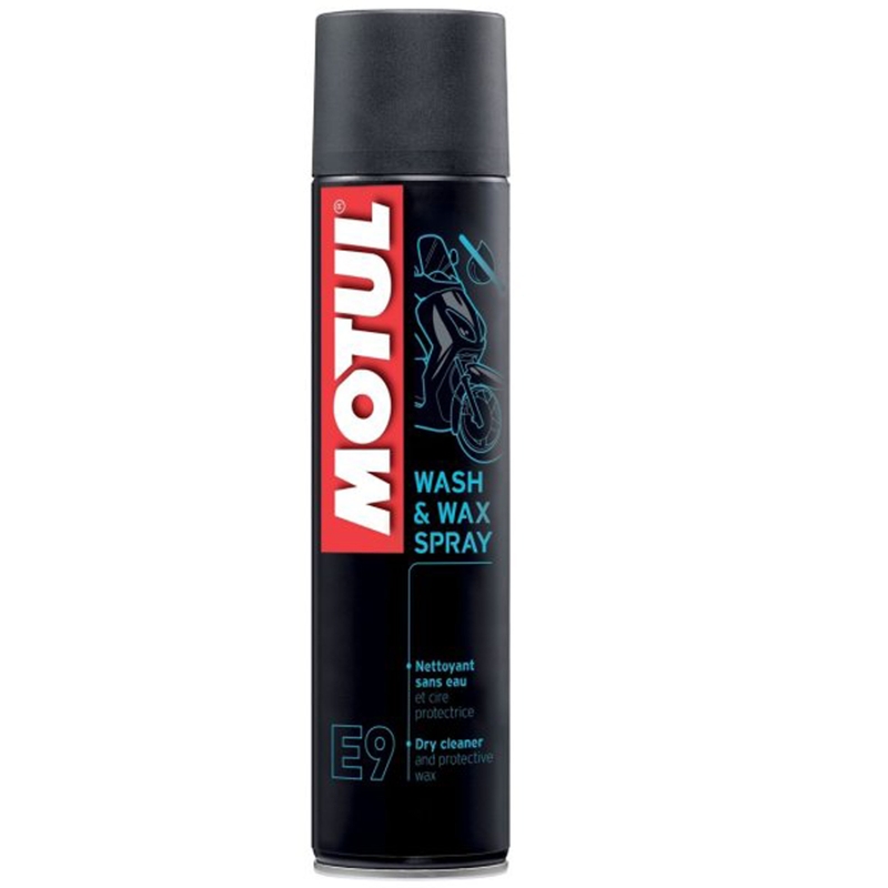 Spray de tratare a plasticului Motul E9 Wash Wax 400 ml
