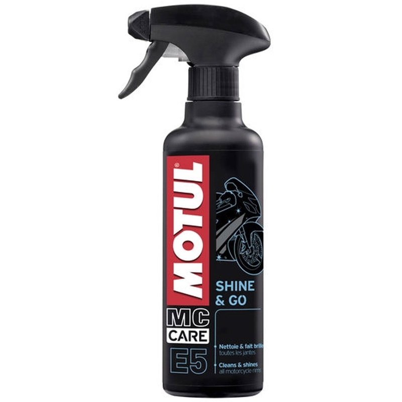 Motul E5 Shine and Go Spray pentru tratarea plasticului