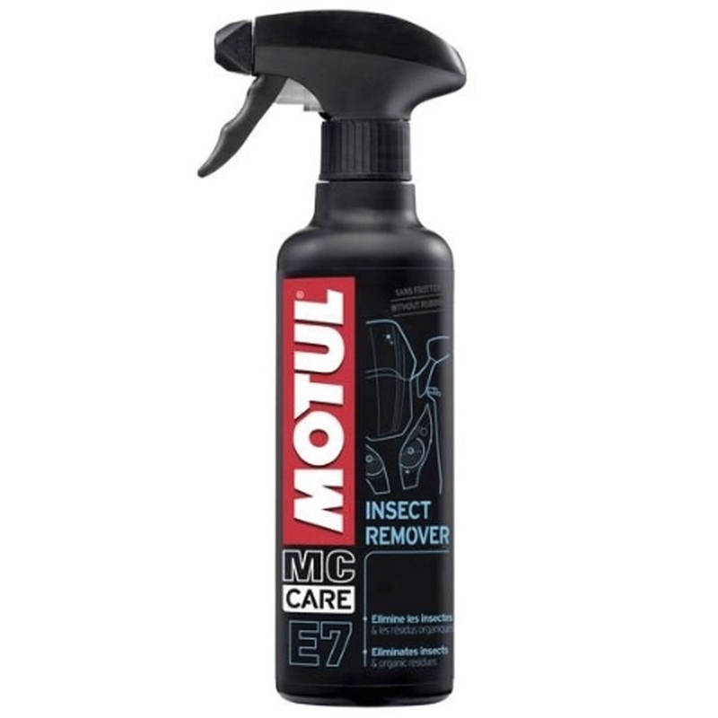 Soluție pentru îndepărtarea insectelor și murdăriei Motul E7 Soluție pentru îndepărtarea insectelor 400 ml