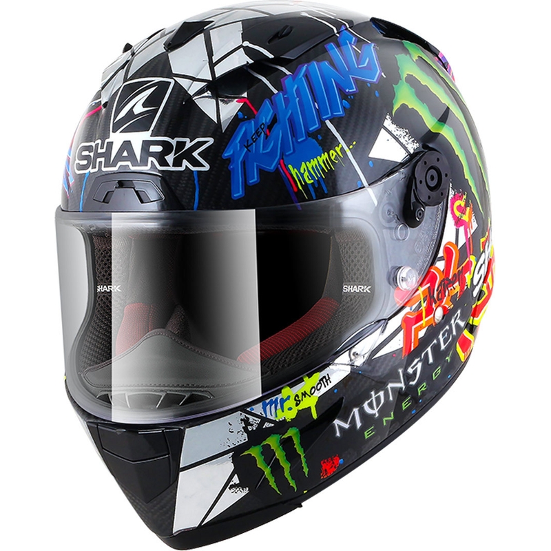 Cască integrală SHARK RACE R-PRO CARBON Lorenzo Catalunya GP lichidare