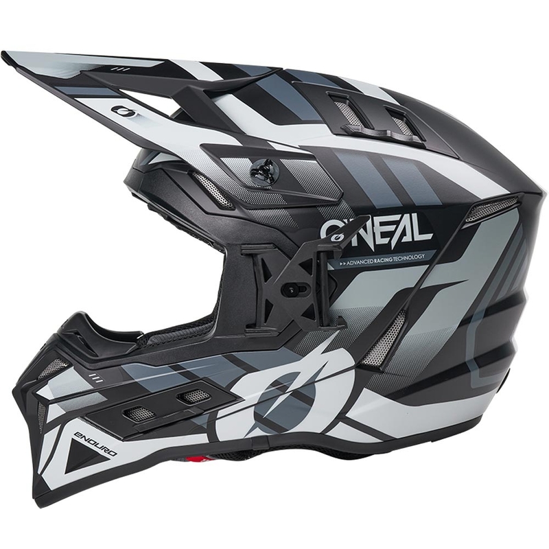 Cască motocross O'Neal EX-SRS Dust negru-gri