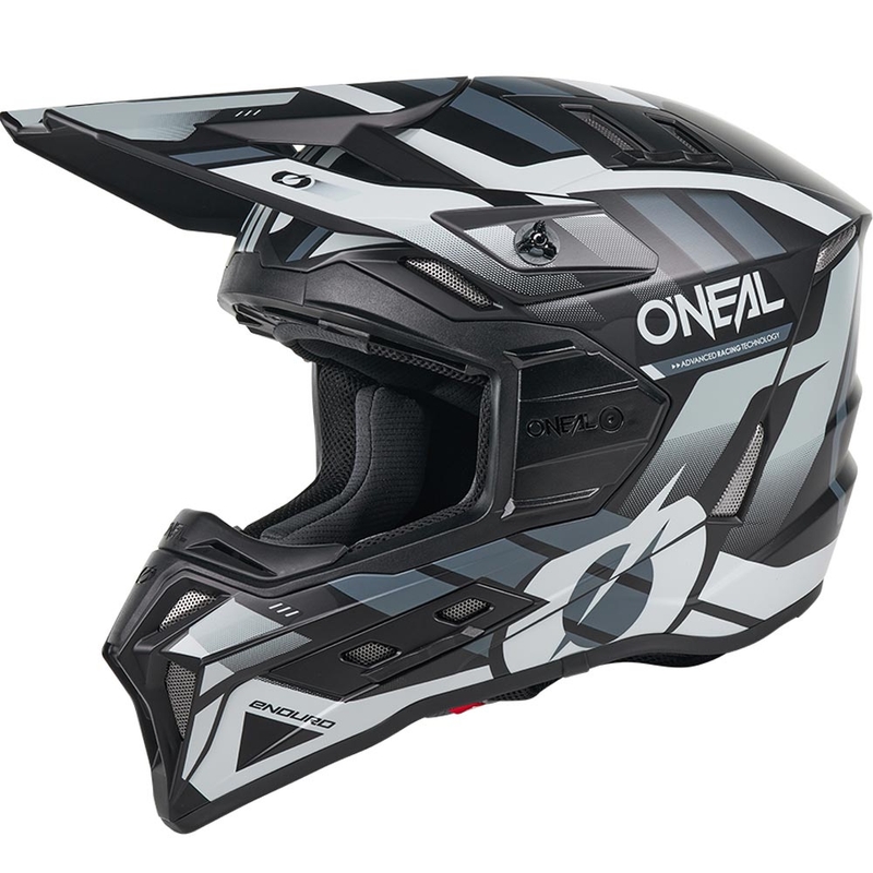 Cască motocross O'Neal EX-SRS Dust negru-gri