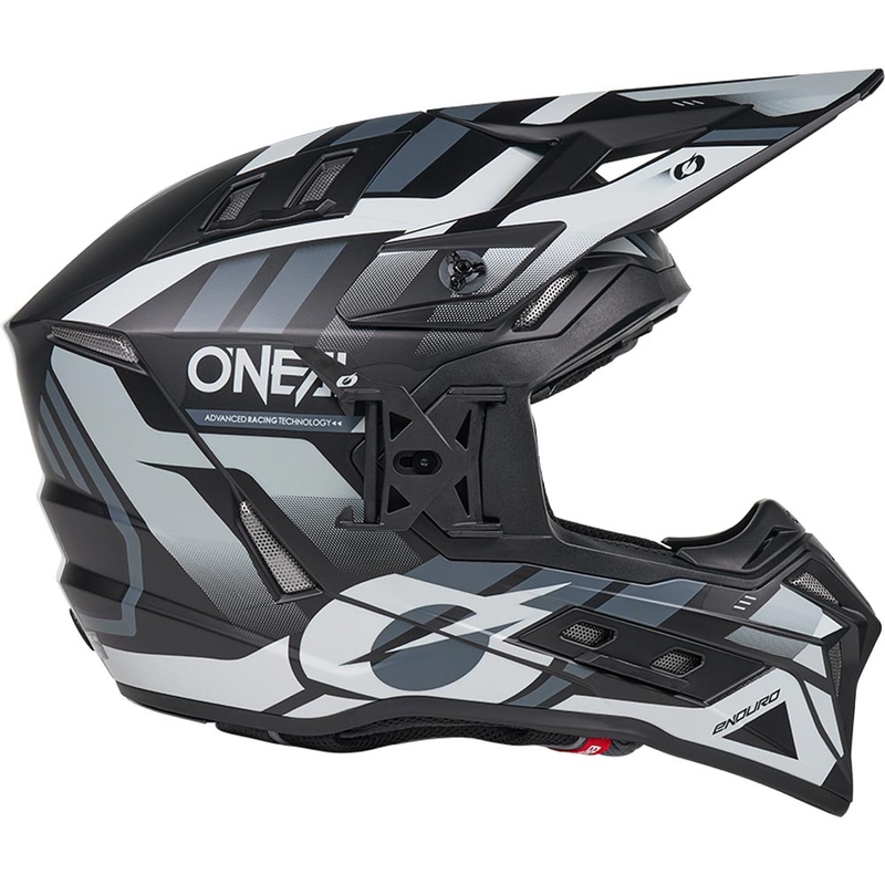 Cască motocross O'Neal EX-SRS Dust negru-gri