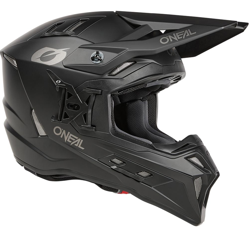 Cască motocross O'Neal EX-SRS Negru solid