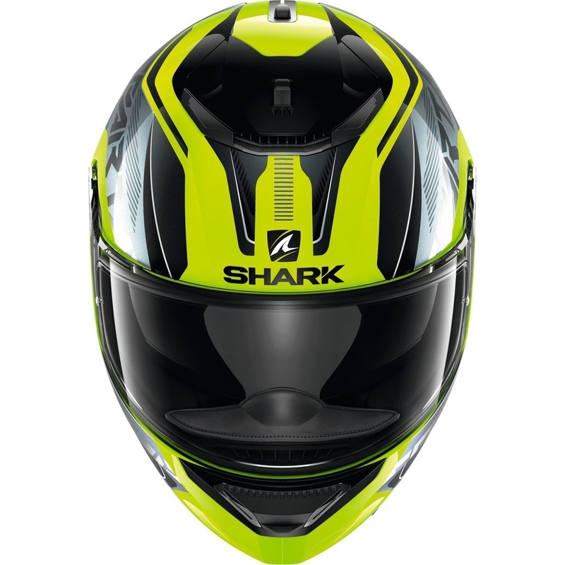 Cască integrală SHARK SPARTAN Karken negru-fluo galben lichidare
