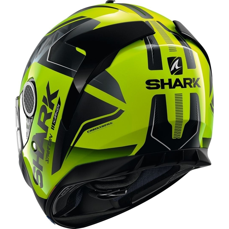 Cască integrală SHARK SPARTAN Karken negru-fluo galben lichidare