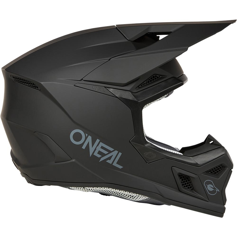 Cască motocross O´Neal 3SRS Solid negru mat