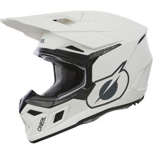Cască motocross O´Neal 3SRS Solid alb mat