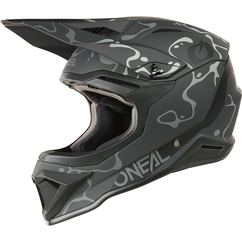 Cască motocross O´Neal 1SRS Splash negru mat-gri