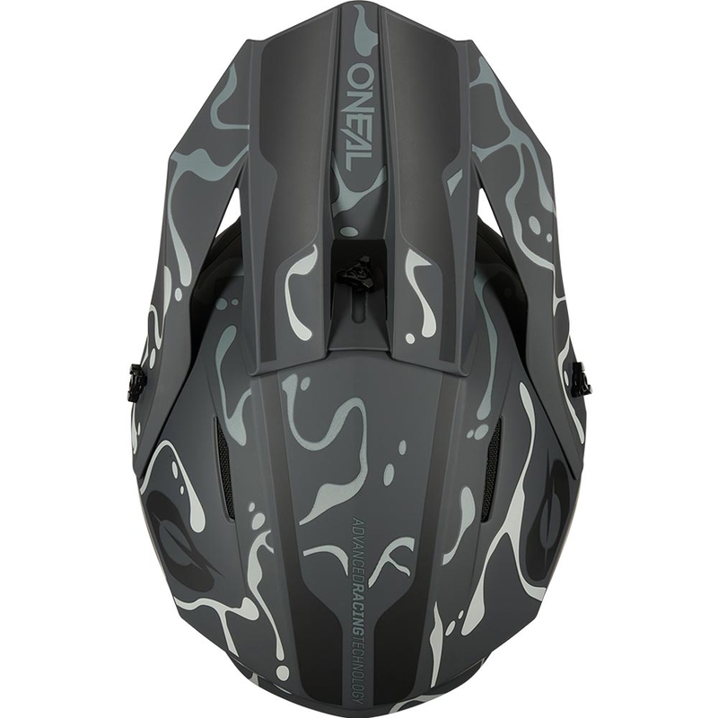 Cască motocross O´Neal 1SRS Splash negru mat-gri