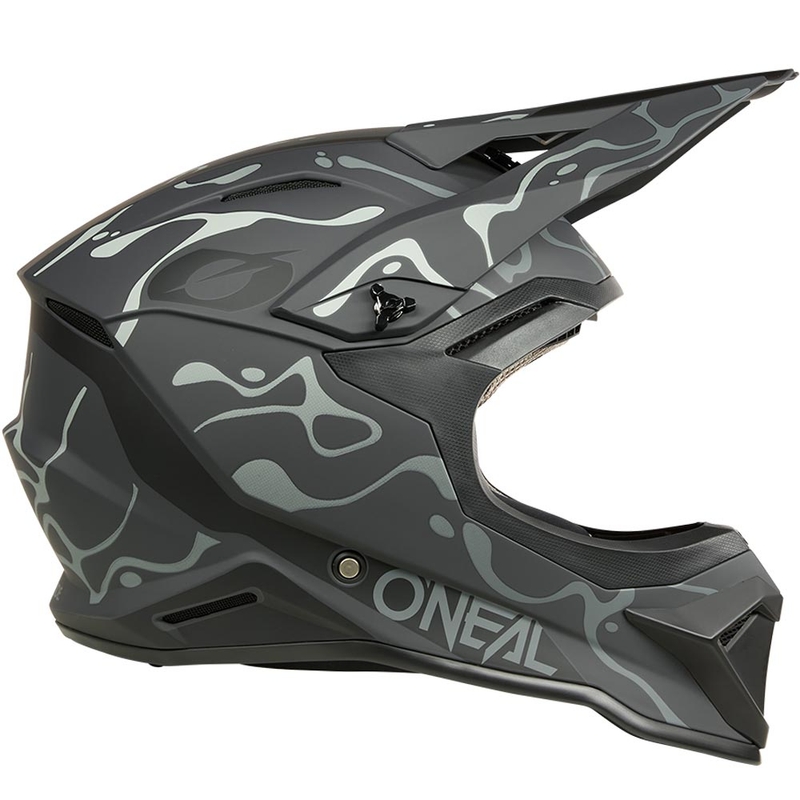 Cască motocross O´Neal 1SRS Splash negru mat-gri