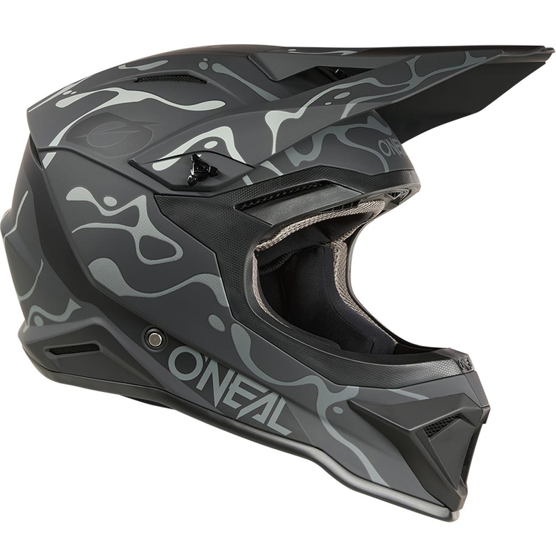 Cască motocross O´Neal 1SRS Splash negru mat-gri