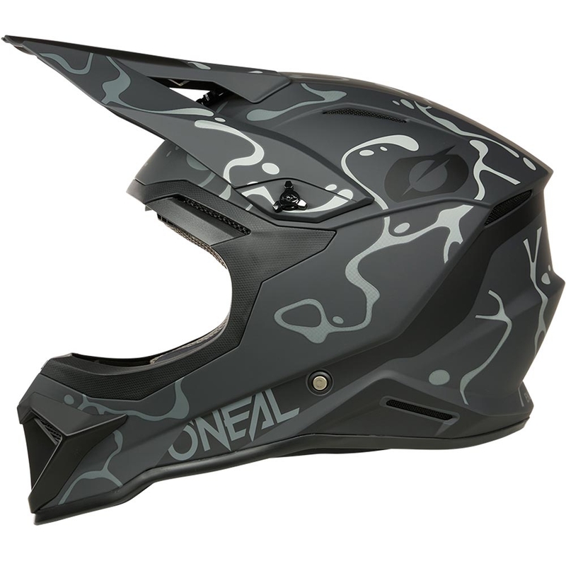 Cască motocross O´Neal 1SRS Splash negru mat-gri
