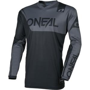 Tricou motocross O'Neal Element Racewear negru-gri