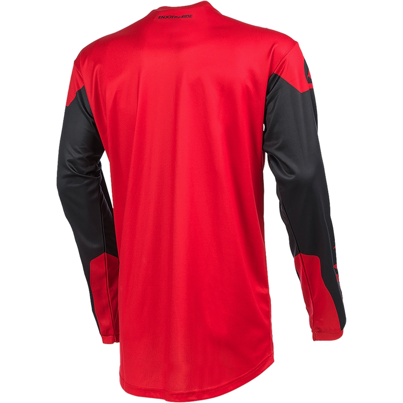 Tricou motocross O´Neal Element Threat roșu-negru