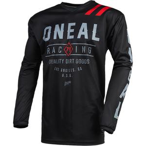 Tricou motocross O´Neal Element Dirt negru-gri
