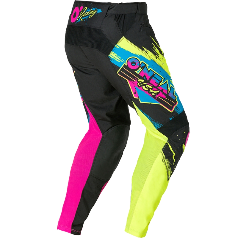 Pantaloni motocross O´Neal Mayhem Reseda negru-galben fluo