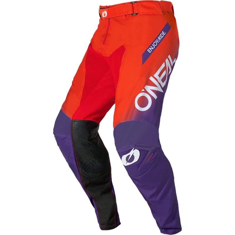 Pantaloni motocross O´Neal Mayhem Hexx portocaliu-violet