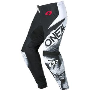 Pantaloni motocross O´Neal Element Roller negru-alb