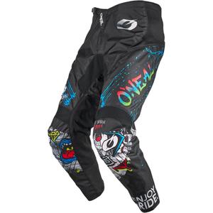 Pantaloni motocross O´Neal Element Rancid negru-alb