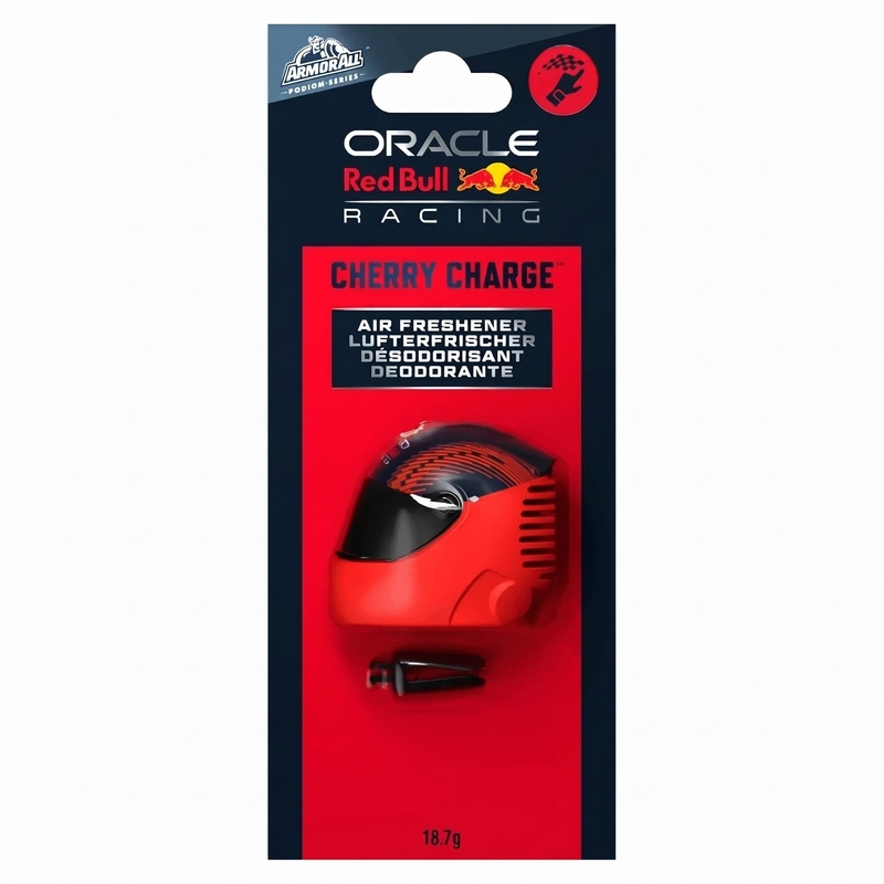 Odorizant auto Red Bull Racing Armorall - cască 3D roșie