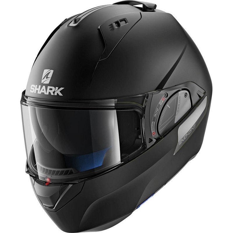 SHARK EVO-ONE 2 Blank Mat Black Matte Flip Helmet