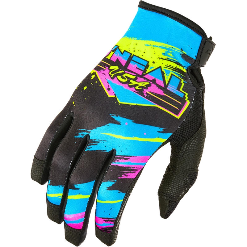 Mănuși motocross O´Neal Mayhem Reseda negru-galben fluo