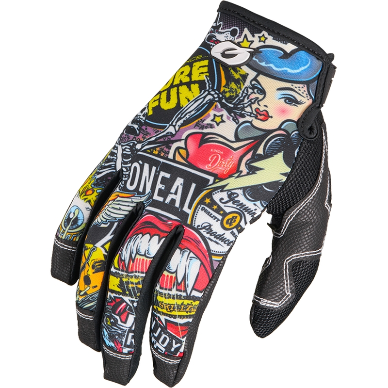 Mănuși motocross O´Neal Mayhem Crank multicolore