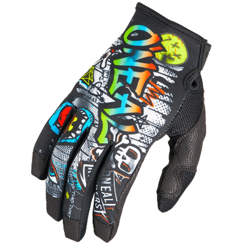 Mănuși motocross O´Neal Mayhem Rancid negru-alb