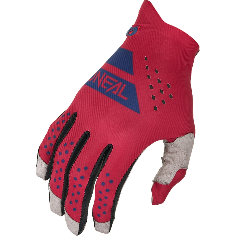 Mănuși motocross O´Neal Pin it Slip on roșu-albastru