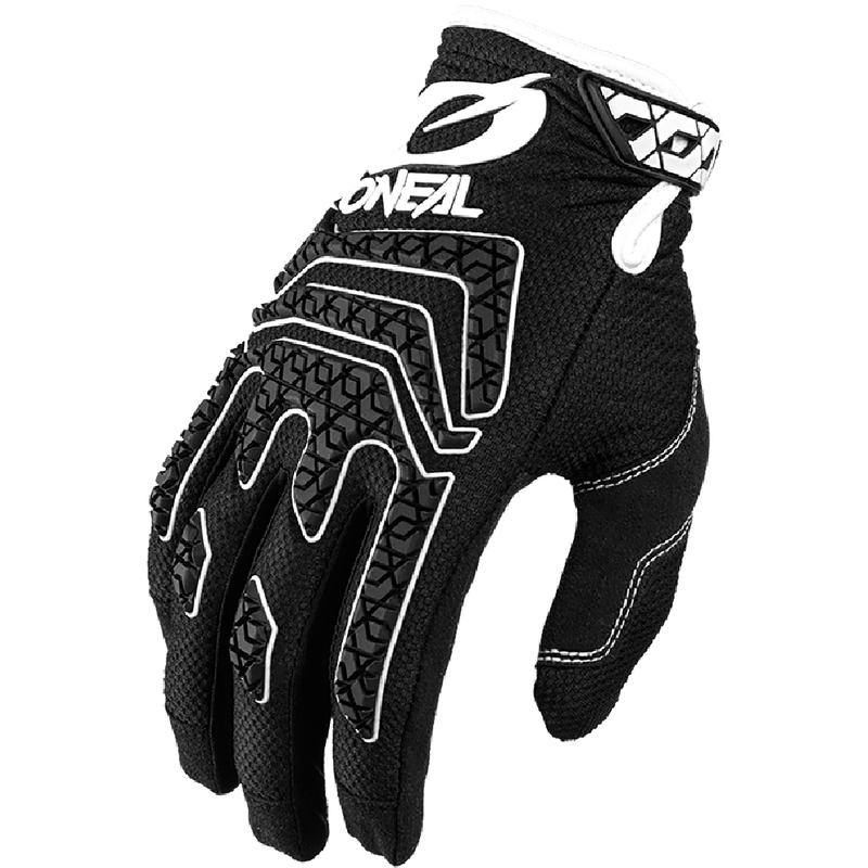 Mănuși motocross O'Neal Sniper Elite negru-alb
