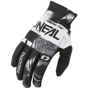 Mănuși motocross O'Neal Matrix Roller negru-alb