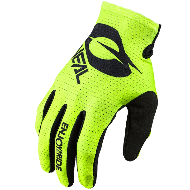 Mănuși motocross O'Neal Matrix Stacked galben fluo