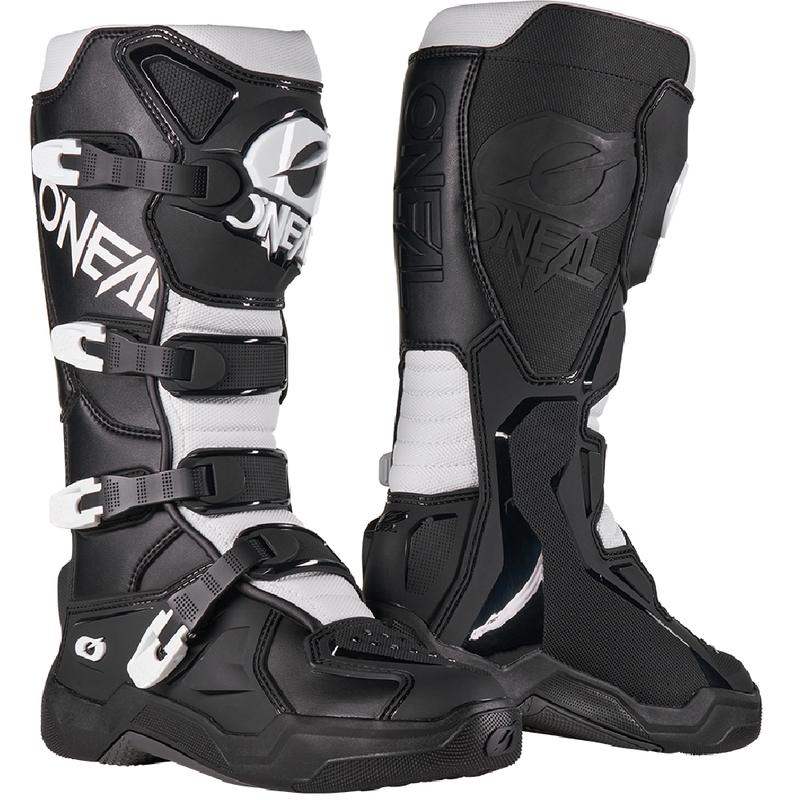 Ghete motocross O'Neal 3SRS negru-alb