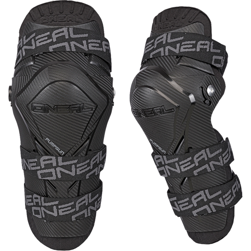 Genunchiere O´Neal PUMPBUN MX Carbon Look, negre