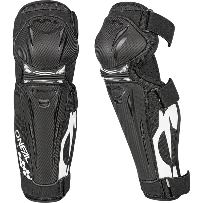 Genunchiere O´Neal Trail FR Carbon Look Negru-Alb